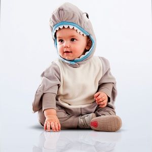 Pottery Barn Kids Baby Shark Halloween Costume Size 12-24 months.